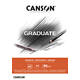 Schetspapier Canson Graduate Sketch 40vel 96gr A4 natuurlijk wit