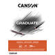 Schetspapier Canson Graduate Sketch 40vel 96gr A5 natuurlijk wit
