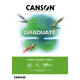 Tekenpapier Canson Graduate Drawing 30vel 160gr A4 helderwit