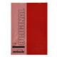 Kopieerpapier Papicolor A4 200gr 6 vel rood