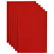 Kopieerpapier Papicolor A4 100gr 12 vel rood