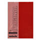 Kopieerpapier Papicolor A4 100gr 12 vel rood