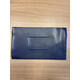 Schooletui 15x26cm met rits skai donkerblauw