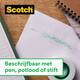 Plakband Scotch Magic 810 12mmx10m onzichtbaar  + plakbandhouder
