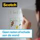 Plakband Scotch 19mmx16.5m Wall Safe + handdispenser