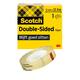 Plakband Scotch 665 12mmx22.8m dubbelzijdig