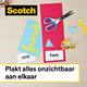 Plakband Scotch 665 12mmx22.8m dubbelzijdig