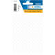 Etiket HERMA 1840 rond 8mm wit 540 stuks