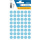 Etiket HERMA 1863 rond 12mm blauw 240 stuks