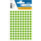 Etiket HERMA 1845 rond 8mm groen 540 stuks