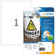 Etiket HERMA 9500 210x297mm weerbestendig wit 10 stuks