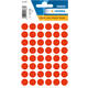 Etiket HERMA 1866 rond 12mm fluor rood 240 stuks