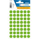 Etiket HERMA 1868 rond 12mm fluor groen 240 stuks