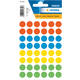 Etiket HERMA 1851 rond 12mm assorti 240 stuks