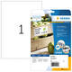 Etiket HERMA Power 10911 210x297mm wit 25 stuks