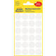 Etiket Avery 3170 rond 18mm wit 96 stuks