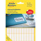 Etiket Avery 3320 32x10mm wit 1144 stuks