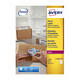 Etiket Avery L7169B-100 99.1x139mm blockout 400 stuks