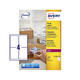 Etiket Avery L7169B-100 99.1x139mm blockout 400 stuks