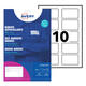 Naambadge etiket Avery L4785-20 80x50mm 200 stuks