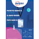 Badge Avery 4834 A6 hoes + insteekkaarten 10 stuks
