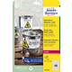 Etiket Avery L4778-20 45.7x21.2mm polyester wit 960 stuks