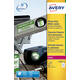 Etiket Avery L7063-20 99.1x38.1mm polyester wit 280 stuks