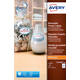 Etiket Avery L7101REV-20 63.5x42.3mm mat wit 360 stuks