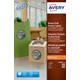 Etiket Avery L7106-20 60mm bruin 240 stuks