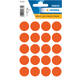 Etiket HERMA 1872 rond 19mm rood 100 stuks