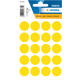 Etiket HERMA 1871 rond 19mm geel 100 stuks
