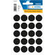 Etiket HERMA 1879 rond 19mm zwart 100 stuks
