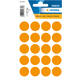 Etiket HERMA 1874 rond 19mm fluor oranje 100 stuks