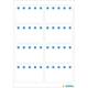 Etiket HERMA 3770 26x40mm diepvries wit 56 stuks