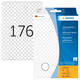 Etiket HERMA 2210 rond 8mm wit 5632 stuks
