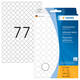 Etiket HERMA 2230 rond 13mm wit 2464 stuks
