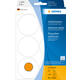 Etiket HERMA 2284 rond 50mm fluor oranje 144 stuks