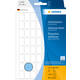 Etiket HERMA 2343 12x18mm blauw 1792 stuks