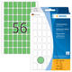 Etiket HERMA 2345 12x18mm groen 1792 stuks