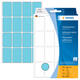 Etiket HERMA 2453 25x40mm blauw 512 stuks