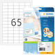 Etiket HERMA 8629 38.1x21.2mm premium wit 650 stuks