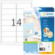 Etiket HERMA 8635 99.1x38.1mm premium wit 140 stuks