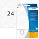 Etiket HERMA 2510 10x49mm wit 576 stuks