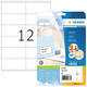 Etiket HERMA 4363 105x48mm premium wit 300 stuks