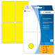 Etiket HERMA 2491 52x82mm geel 128 stuks