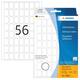 Etiket HERMA 10603 12x18mm verwijderbaar wit 1344 stuks