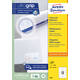 Etiket Avery 3424 105x48mm wit 1200 stuks
