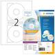 Etiket HERMA 4471 CD 116mm wit opaqua 200 stuks