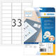 Etiket HERMA 8837 63.5x25.4mm mat wit 825 stuks