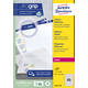Etiket Avery L7651-100 38.1x21.2mm wit 6500 stuks